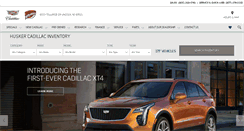 Desktop Screenshot of huskercadillac.com