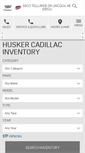 Mobile Screenshot of huskercadillac.com